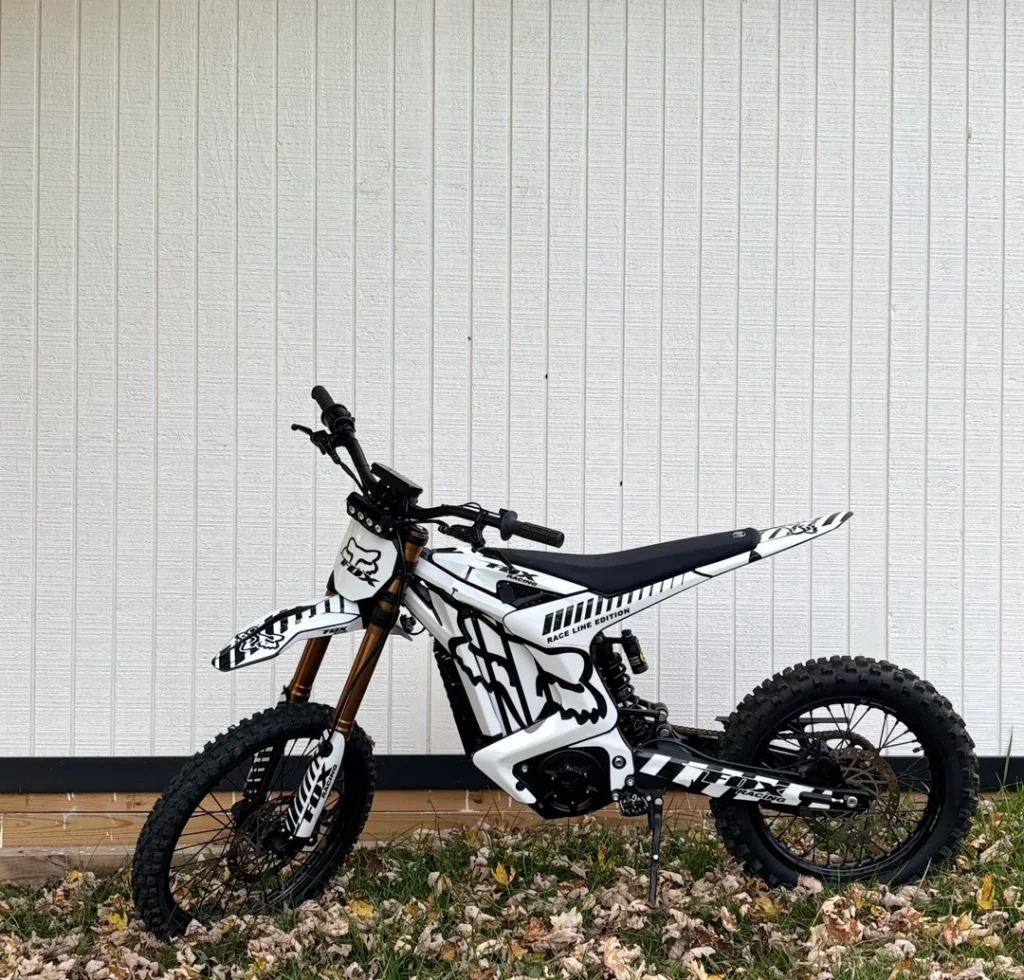 Arctic Leopard Electric Dirt Bike