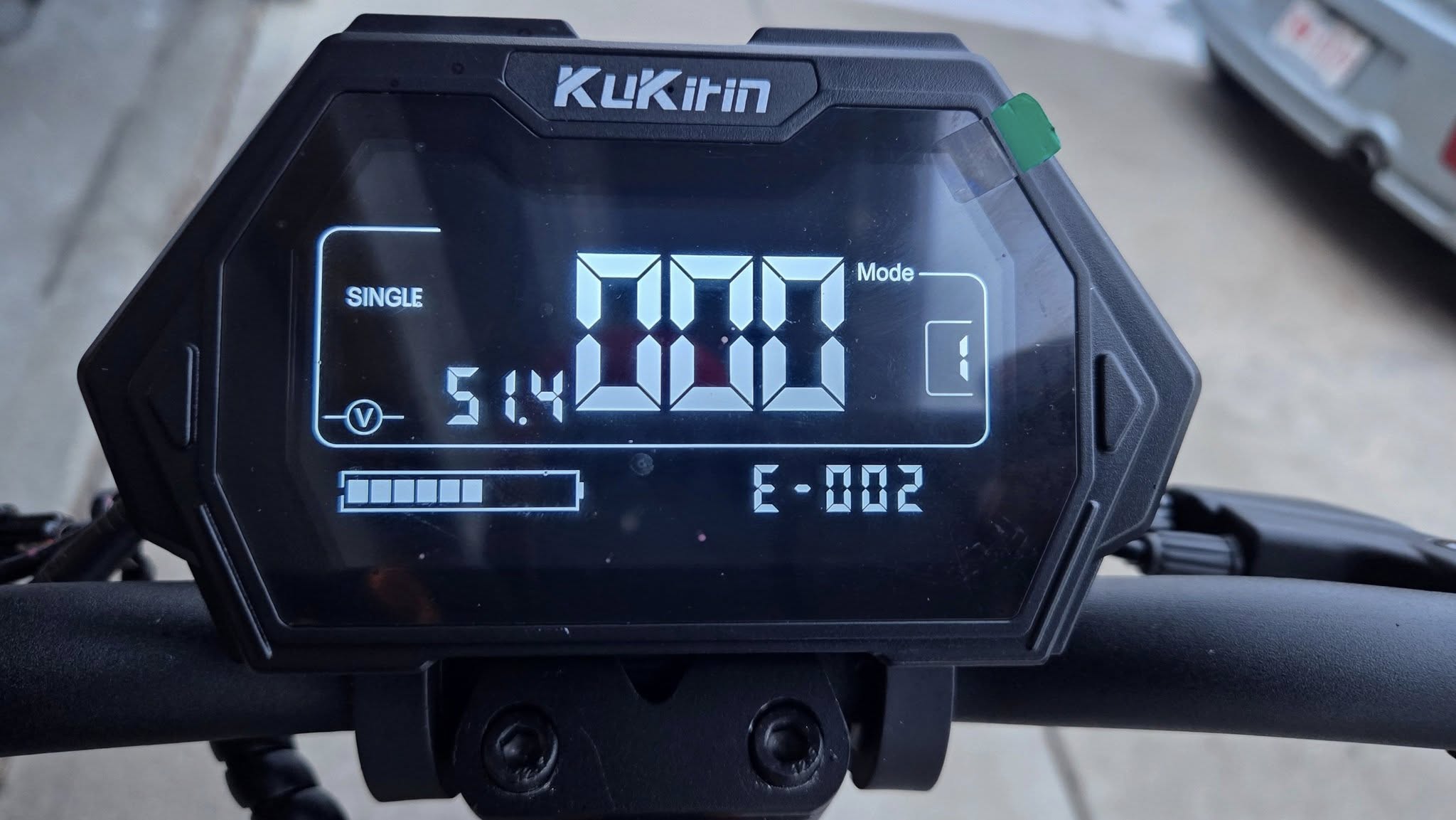 Kukirin G2 Max Error Codes