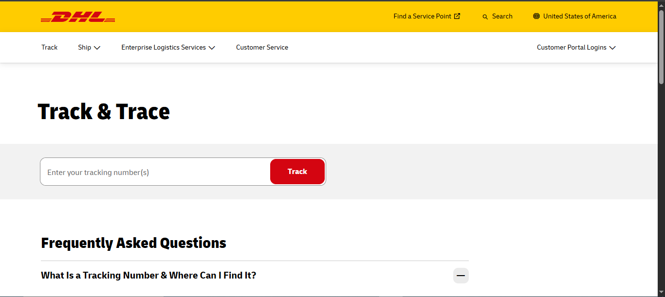 DHL Tracking by Tracking Number Guide