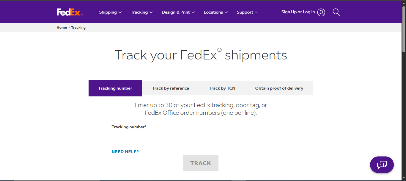 FedEx tracking by tracking number guide