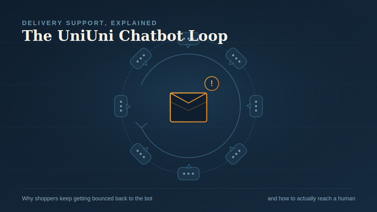 UniUni Getting Rid of Phone Support